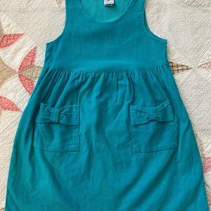 Vintage After The Stork Girls Corduroy Dress